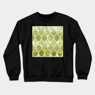 Green scales Crewneck Sweatshirt